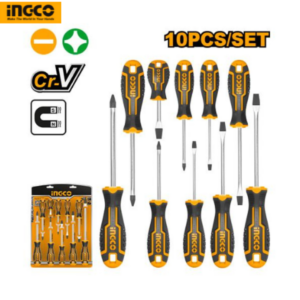 Ingco - 10pcs Screwdriver Set